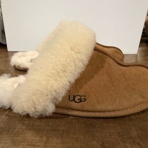 UGG Tan and Cream Women's Slippers